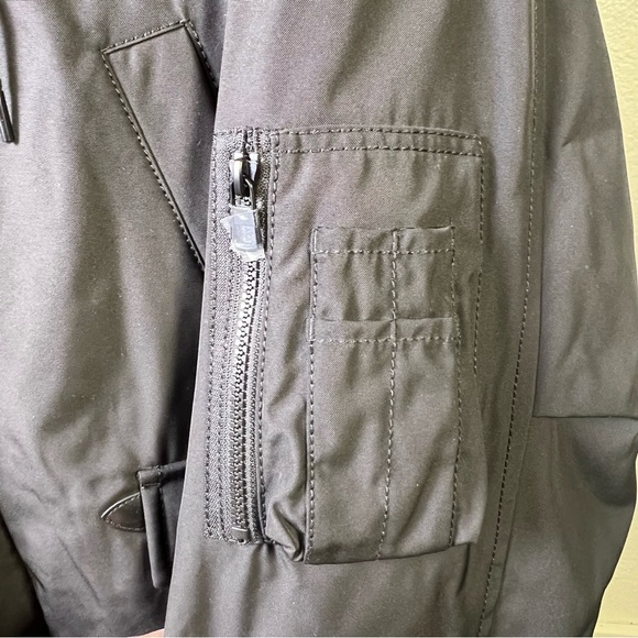 Coach Men’s Winter Jacket Black Short Parka Size XXL - Picture 6 of 13